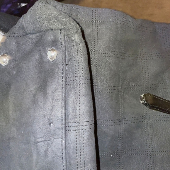 RARE Courreges VINTAGE Suède Leather Bag HTF - Picture 12 of 13